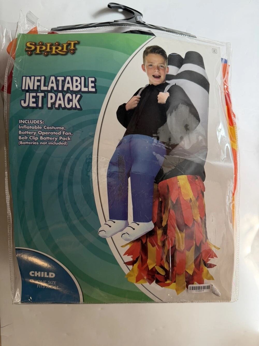 Adult Inflatable Jetpack Costume Funny Ride On Rocket Blow Up Jet Pack Halloween